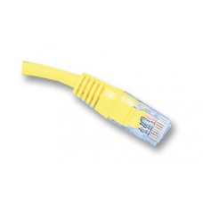 0.5m Yellow Cat 5e / Ethernet Patch Lead